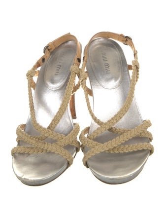 Miu Miu Slingback Sandals