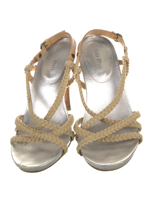 Miu Miu Slingback Sandals