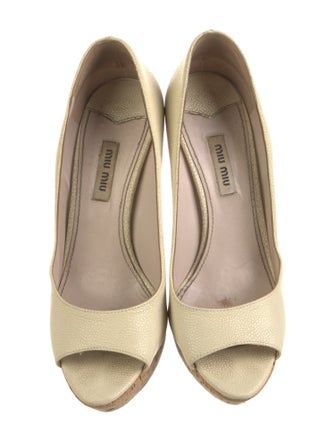 Miu Miu Leather Pumps