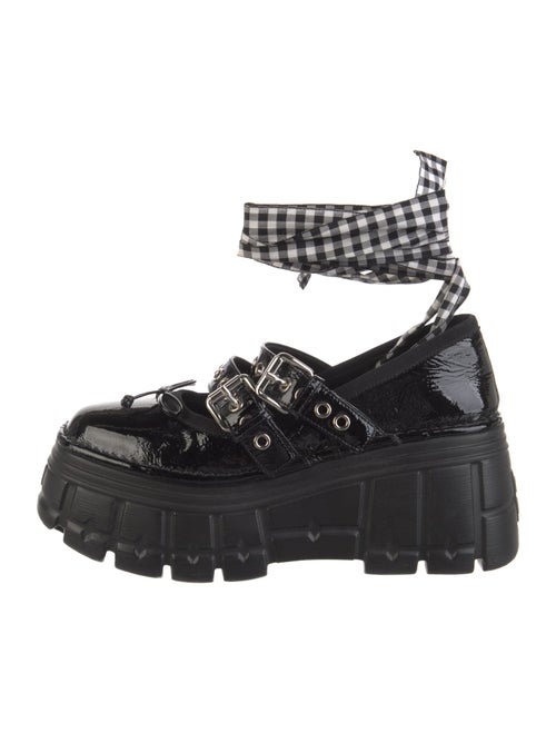 Miu Miu Patent Leather Mary Jane Flats