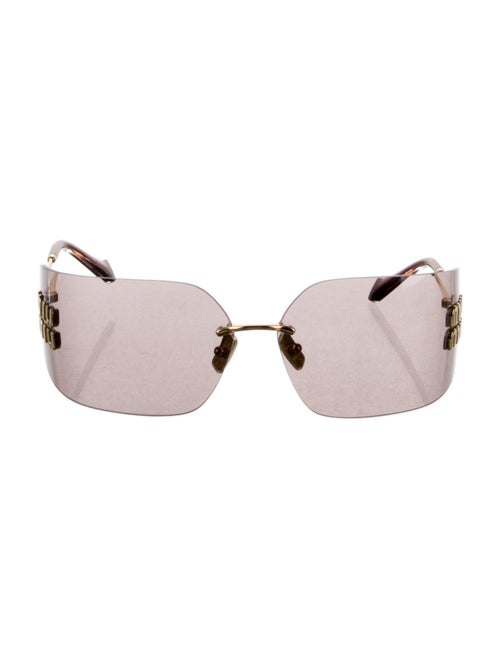 Miu Miu Square Tinted Sunglasses