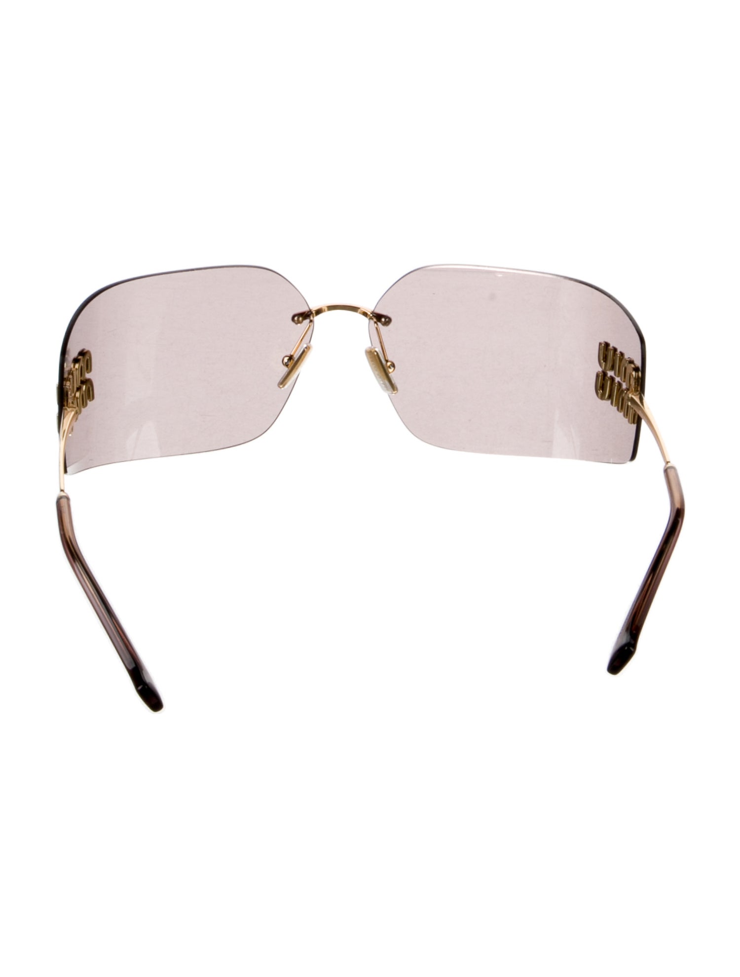Miu Miu Square Tinted Sunglasses