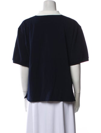 Miu Miu 2025 V-Neck Polo