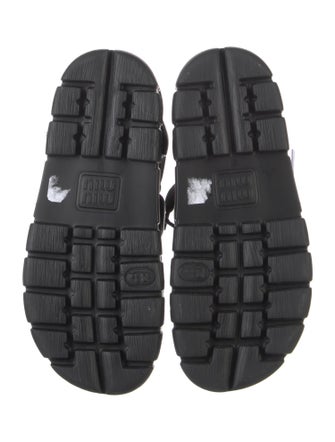 Miu Miu Leather Gladiator Sandals