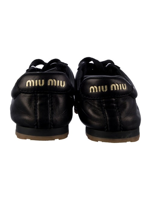 Miu Miu Leather Sneakers