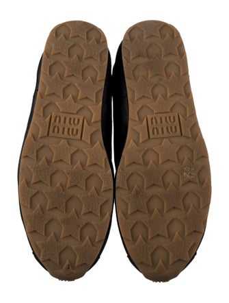 Miu Miu Leather Sneakers