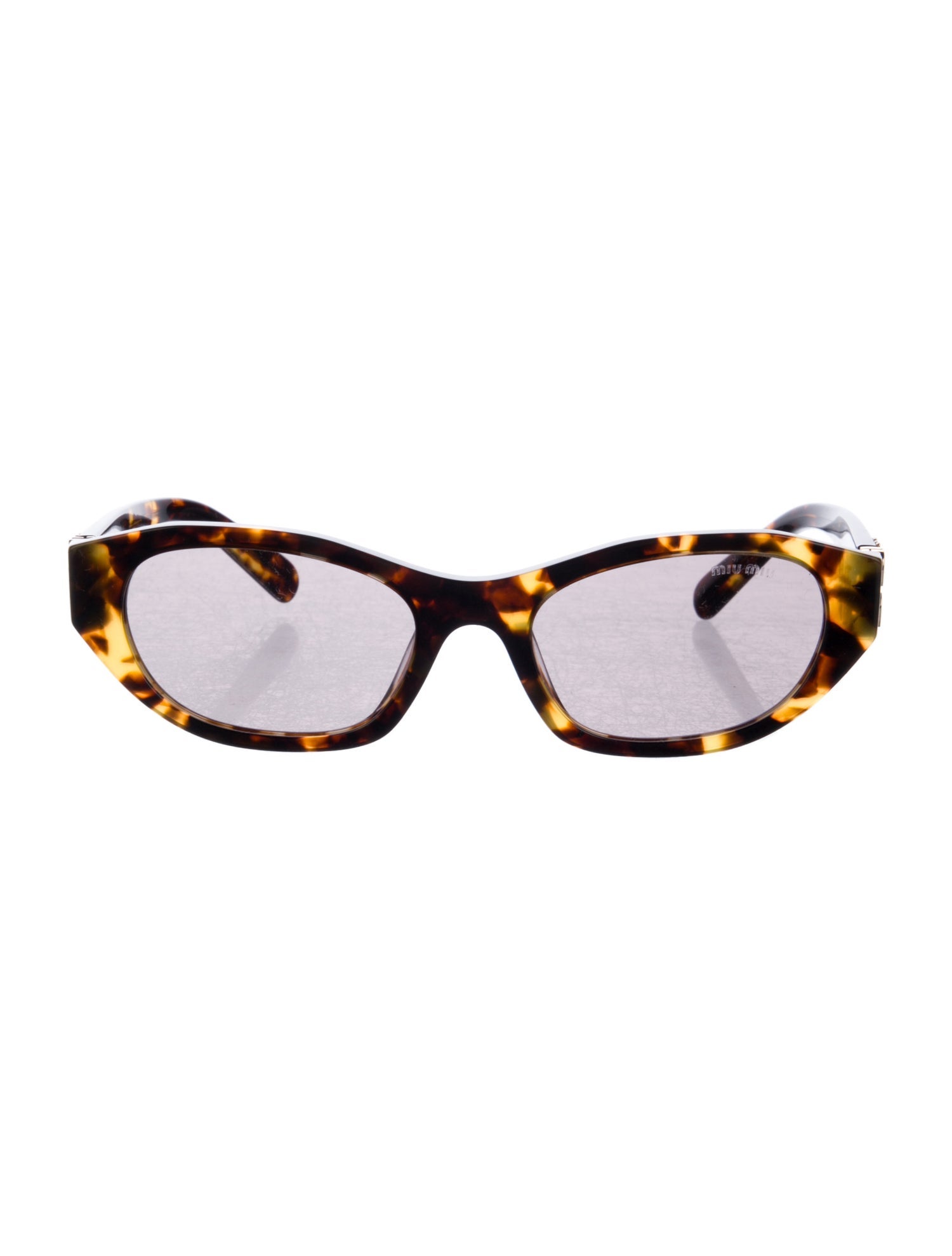 Miu Miu Cat-Eye Mirrored Sunglasses