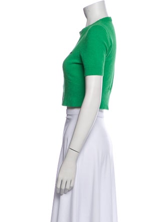 Miu Miu 2022 Graphic Print Crop Top