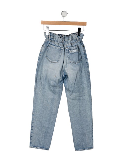 Miu Miu 2019 Straight Leg Jeans