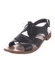Miu Miu Leather Slingback Sandals