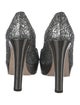 Miu Miu Glitter Glitter Accents Pumps