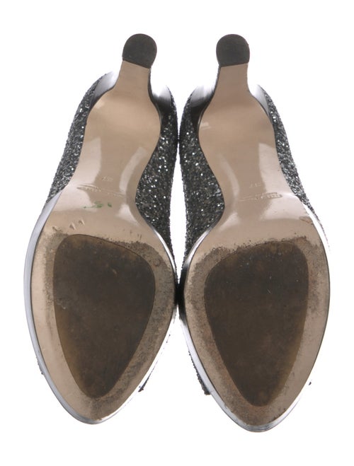 Miu Miu Glitter Glitter Accents Pumps