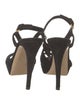 Miu Miu Suede Slingback Sandals