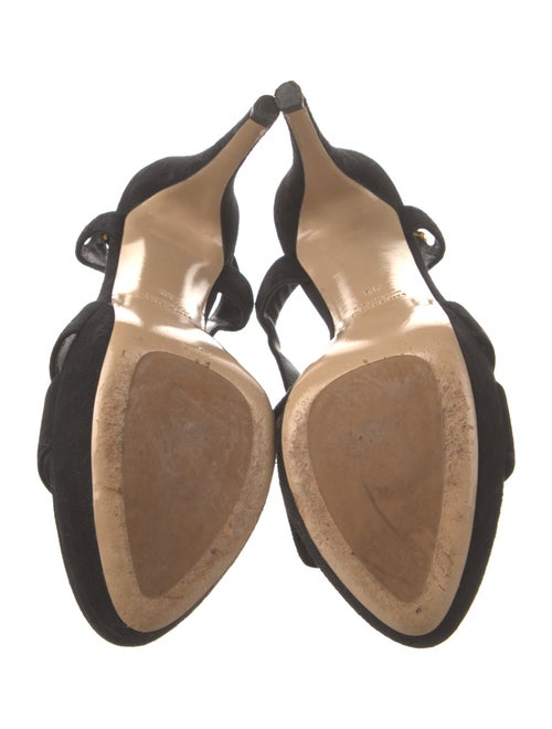 Miu Miu Suede Slingback Sandals