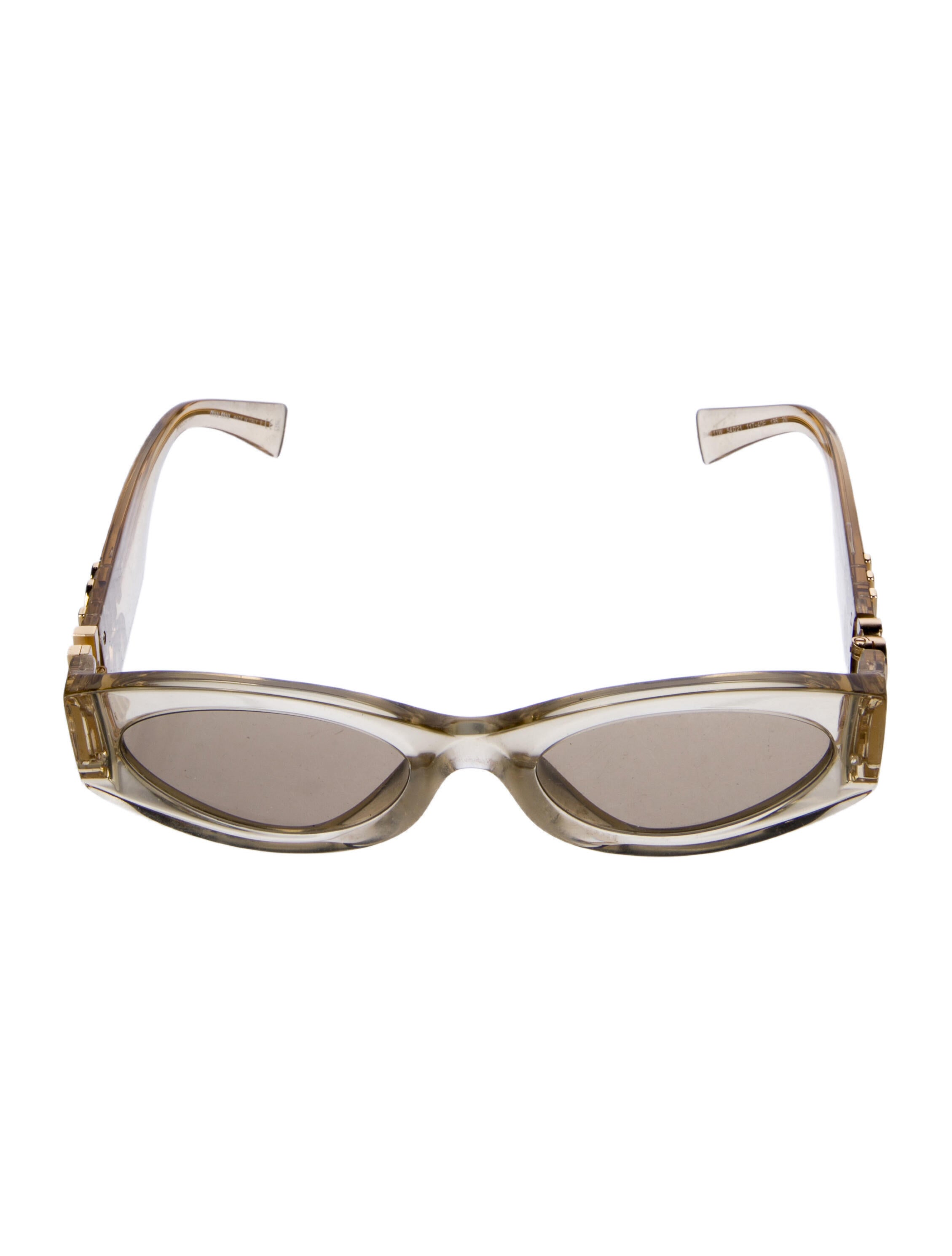 Miu Miu Aristotle Round Sunglasses