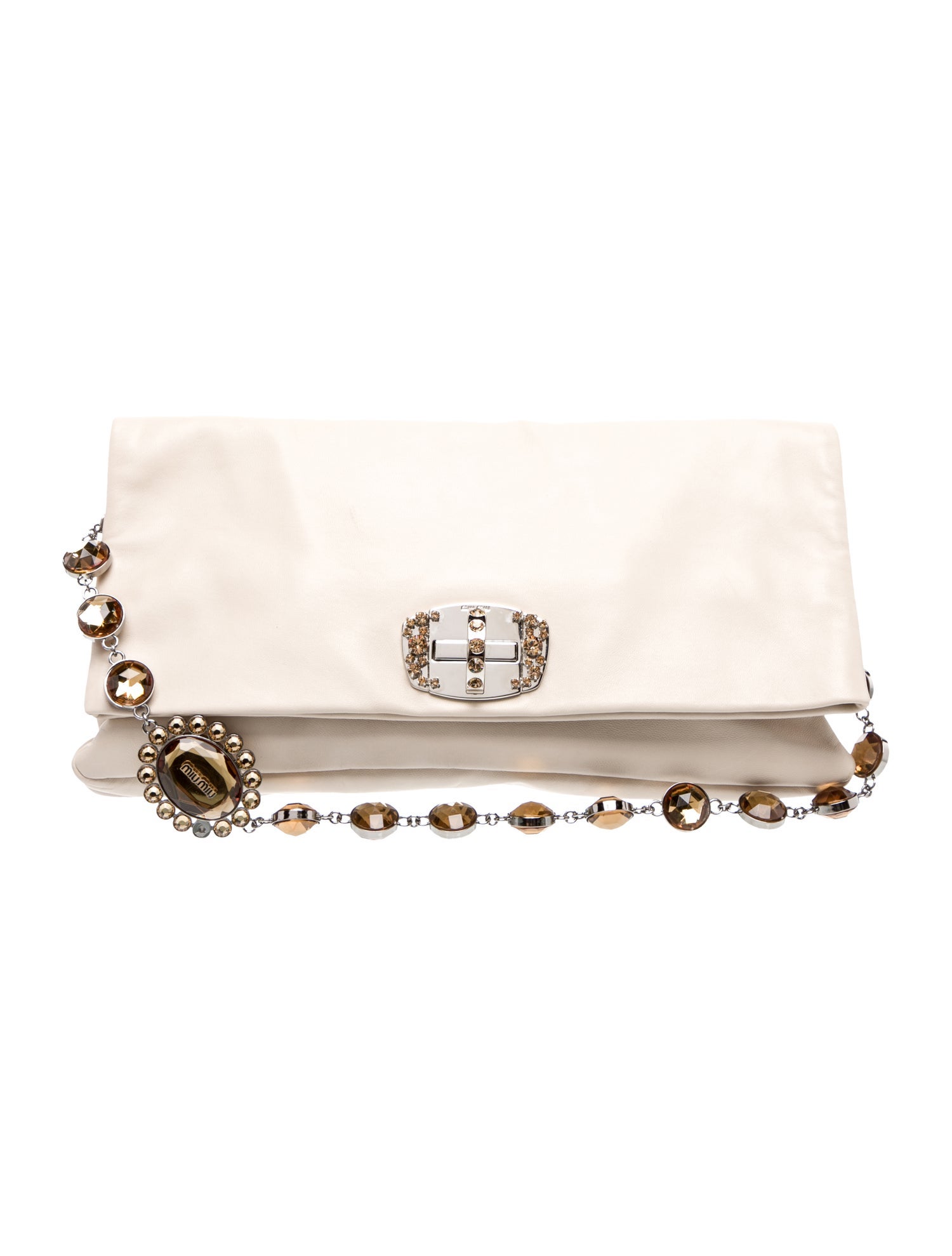Miu Miu Lambskin Shoulder Bag