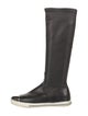 Miu Miu Leather Riding Boots
