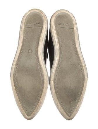 Miu Miu Leather Riding Boots