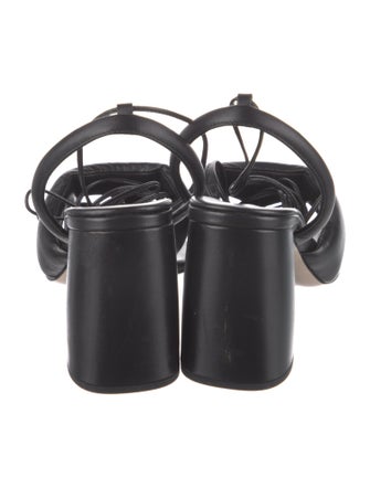 Miu Miu Leather Gladiator Sandals