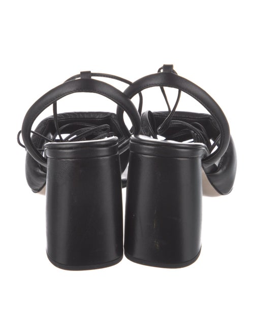 Miu Miu Leather Gladiator Sandals