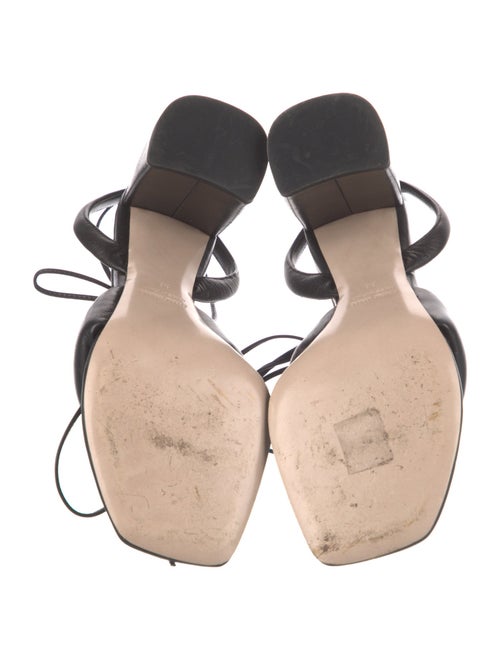 Miu Miu Leather Gladiator Sandals