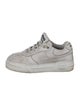 Miu Miu Leather Distressed Accents Sneakers
