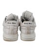 Miu Miu Leather Distressed Accents Sneakers