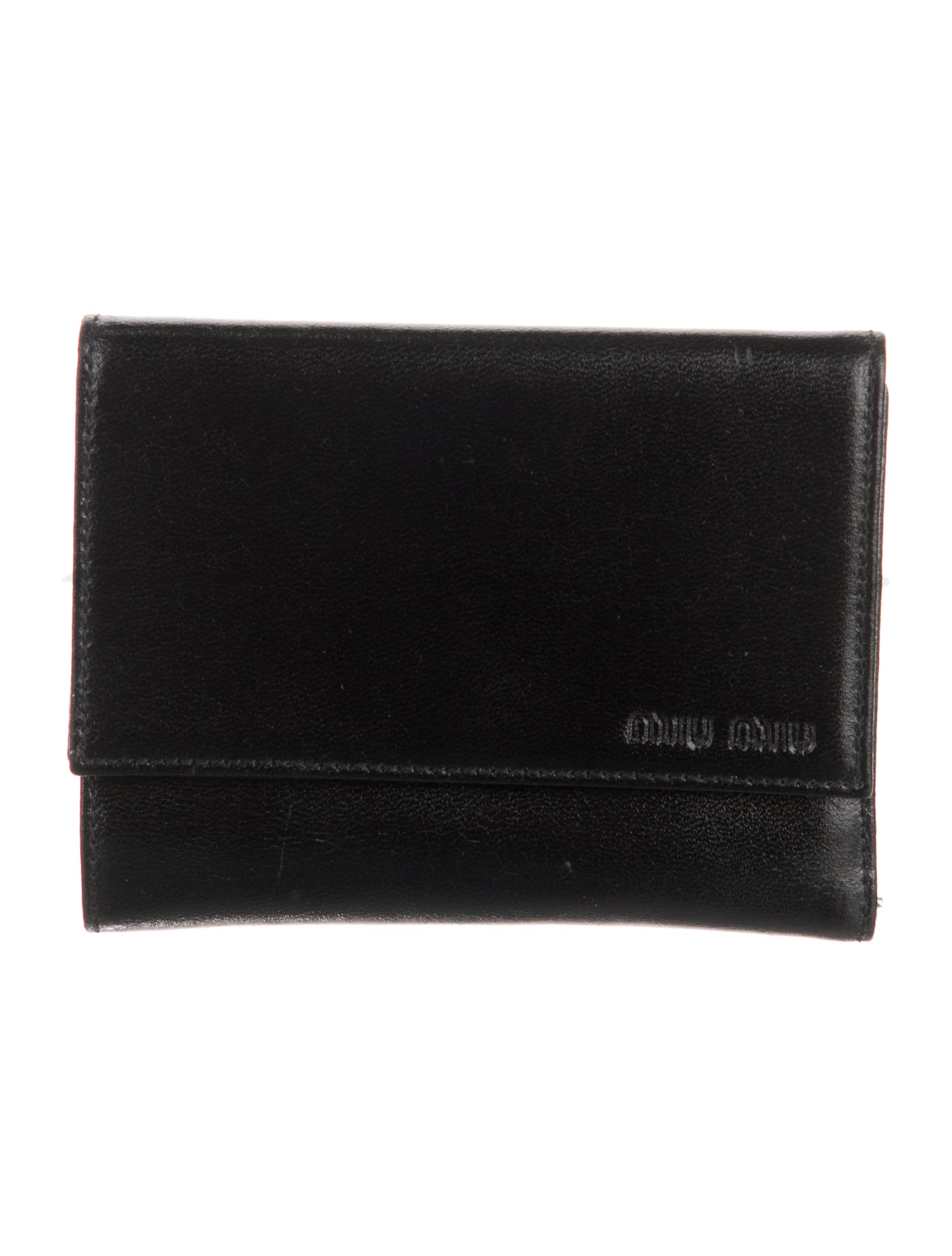 Miu Miu Leather Trifold Wallet