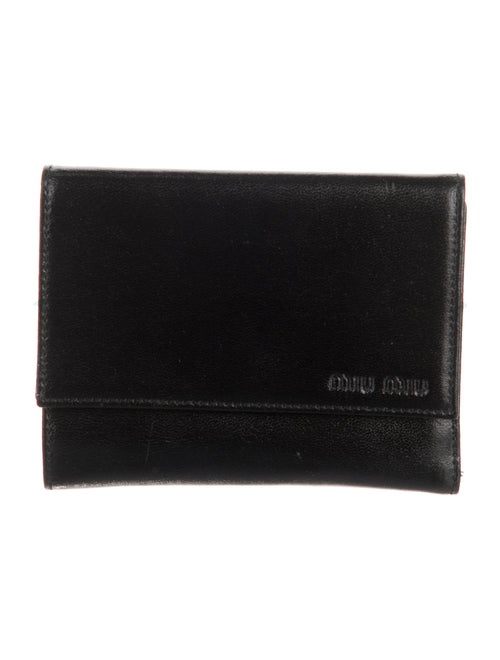 Miu Miu Leather Trifold Wallet