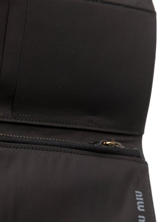 Miu Miu Leather Trifold Wallet