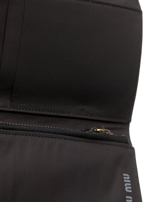 Miu Miu Leather Trifold Wallet