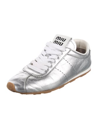 Miu Miu Leather Sneakers