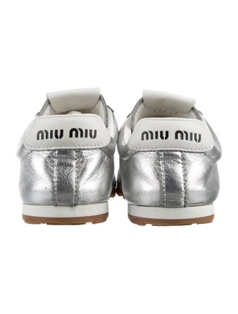 Miu Miu Leather Sneakers