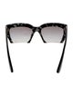 Miu Miu Square Gradient Sunglasses