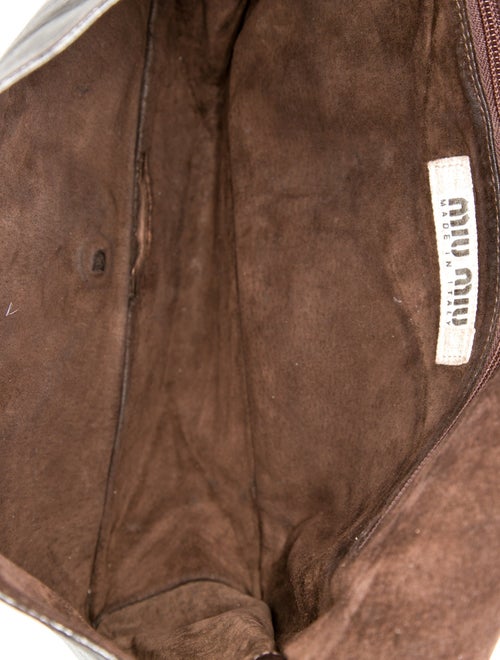 Miu Miu Leather Shoulder Bag