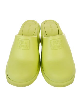 Miu Miu Rubber Mules