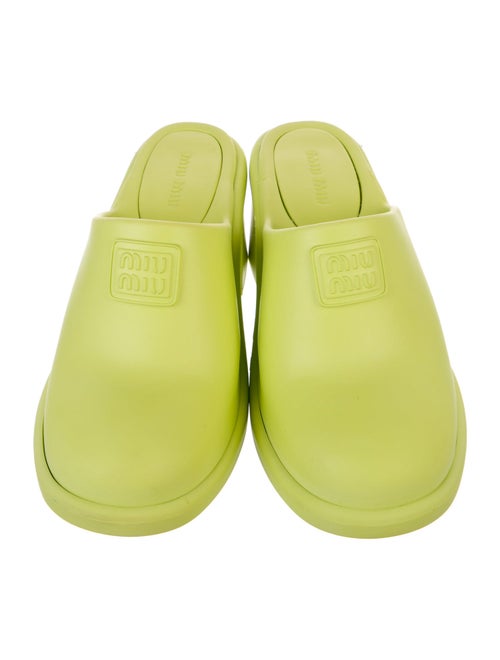 Miu Miu Rubber Mules