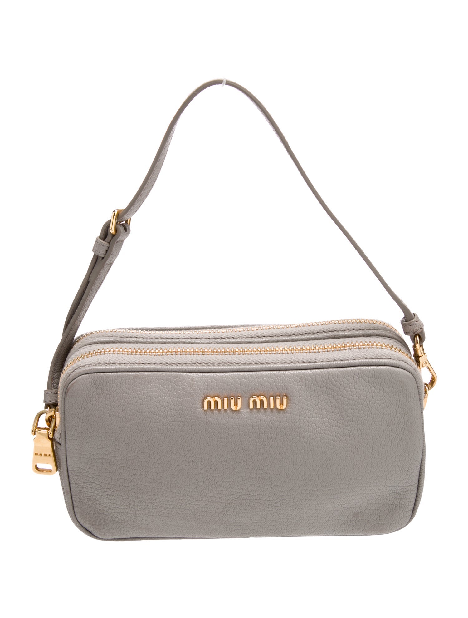 Miu Miu Goat Leather Shoulder Bag