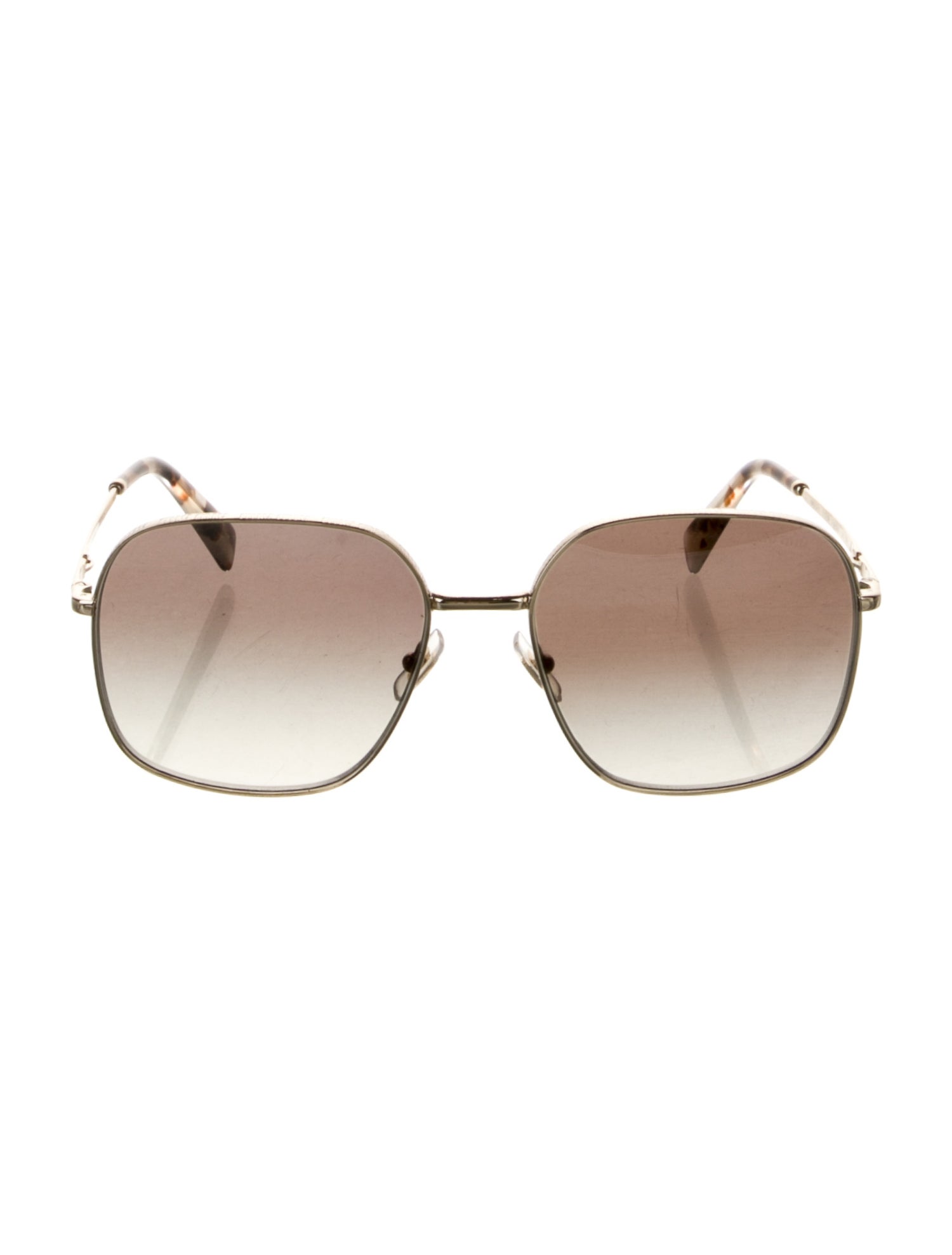 Miu Miu Square Gradient Sunglasses