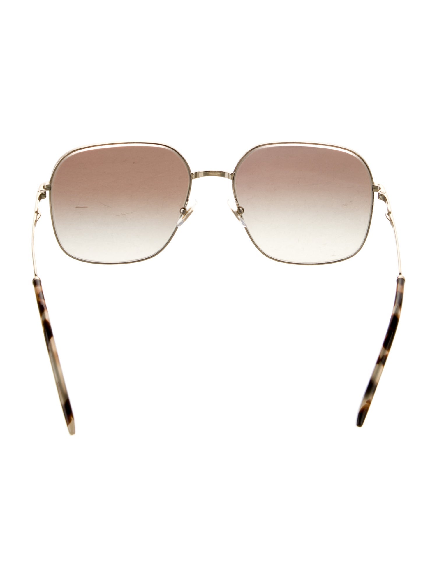 Miu Miu Square Gradient Sunglasses
