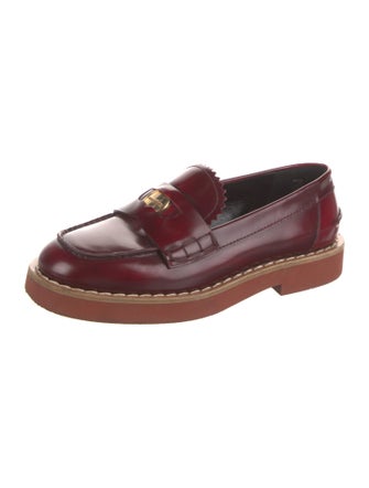 Miu Miu Leather Loafers