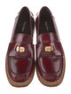 Miu Miu Leather Loafers
