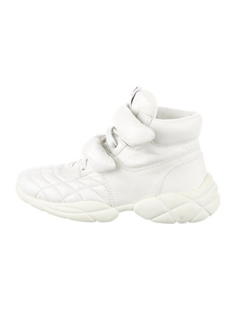 Miu Miu Leather Chunky Sneakers