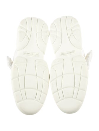 Miu Miu Leather Chunky Sneakers