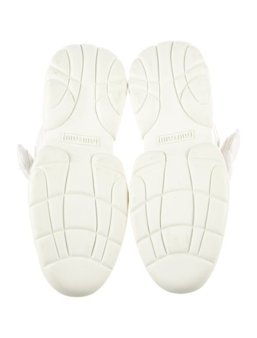 Miu Miu Leather Chunky Sneakers