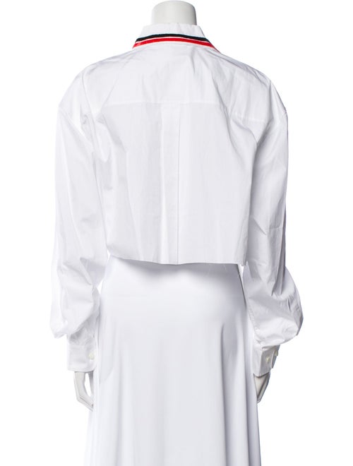 Miu Miu 2022 Long Sleeve Crop Top