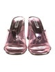 Miu Miu Patent Leather Slides
