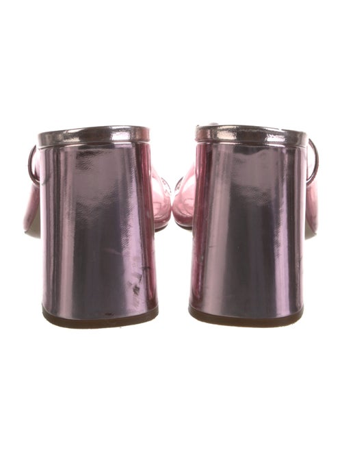 Miu Miu Patent Leather Slides