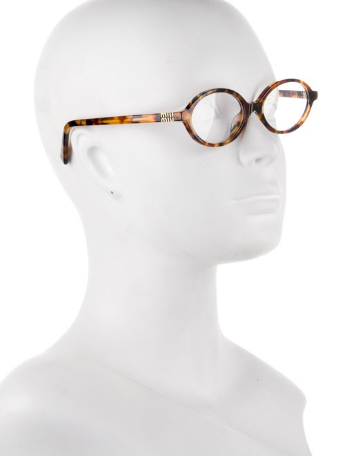 Miu Miu Round Eyeglasses