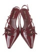 Miu Miu Patent Leather Slingback Pumps